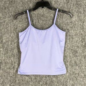 B Moss Shirt Womens Large Cami Top Camisole Tank Unpadded Undergarment Stretch